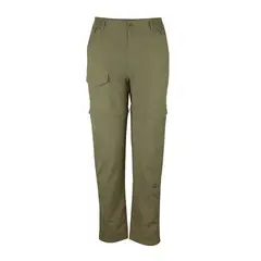 ANDESLAND OUTDOOR APPAREL - Pantalón Trekking Desmontable Ripstop UPF50 Fénec Khaki Mujer
