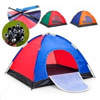 Carpa 3 Personas De Camping Manual Playa Montaña