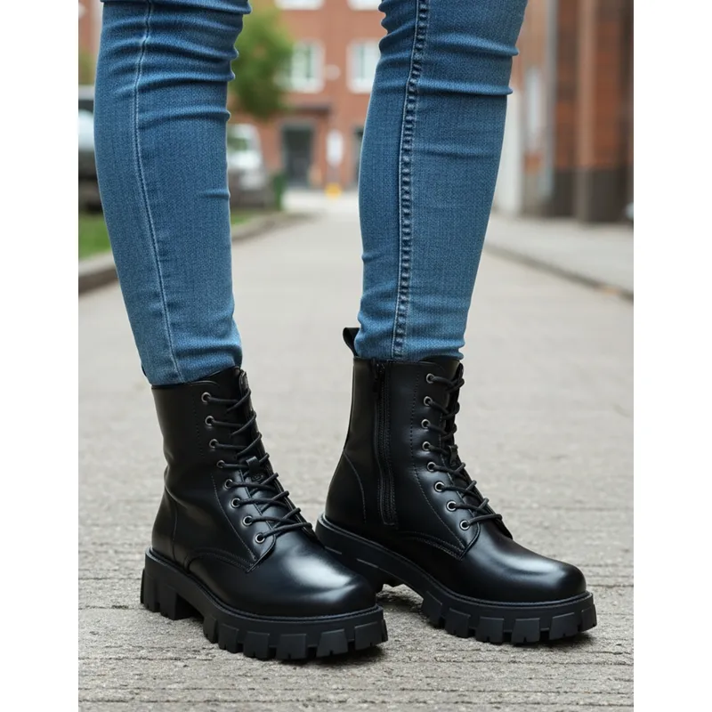 SNOOPY - Botines  para Dama con Plataforma M377