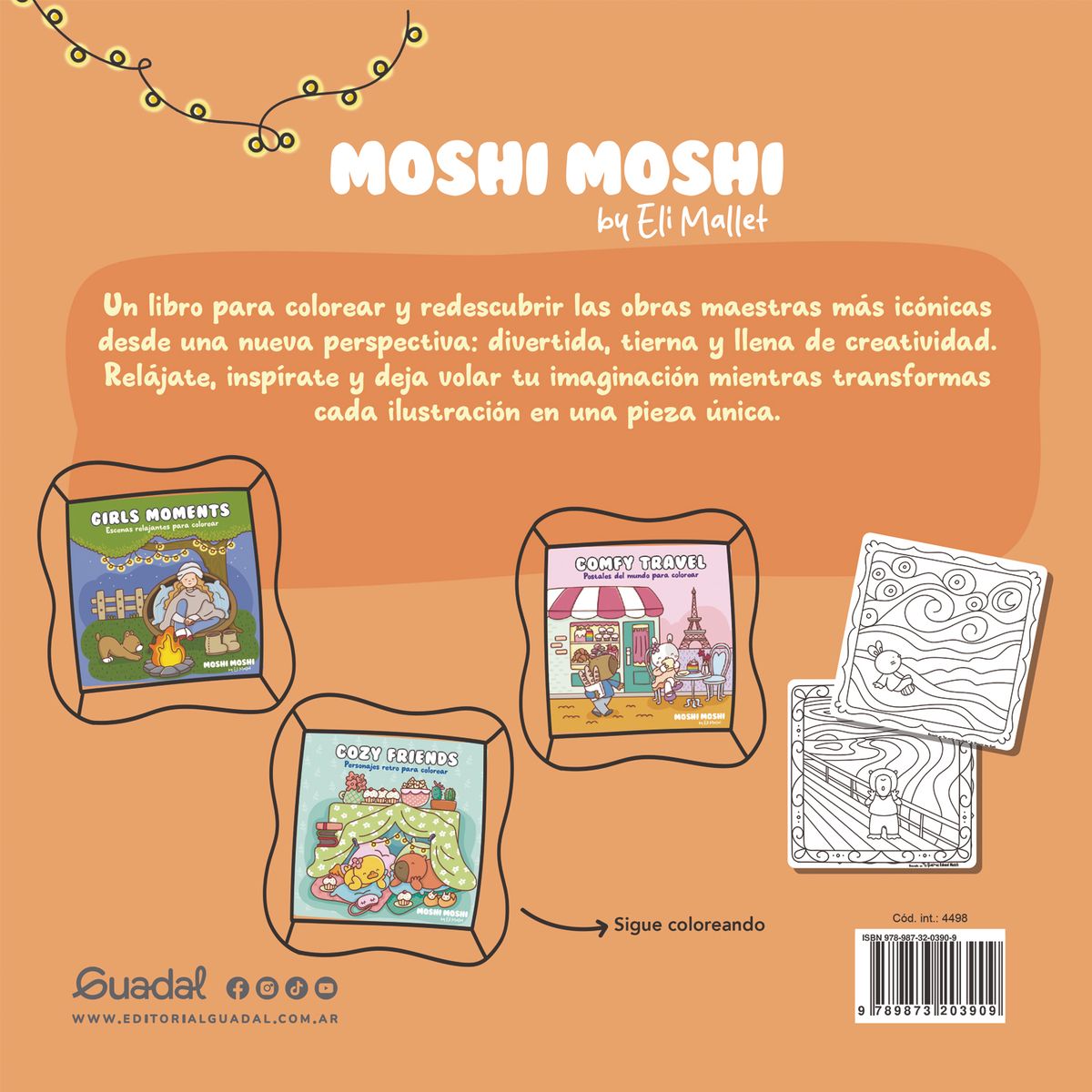EDITORIAL GUADAL - Libro Moshi Moshi Cute & Cozy Art