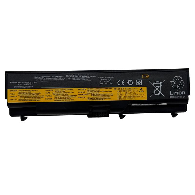 GENERICO - Batería TecBattery para Lenovo Thinkpad T410 T510 T420 108V 4400mAh