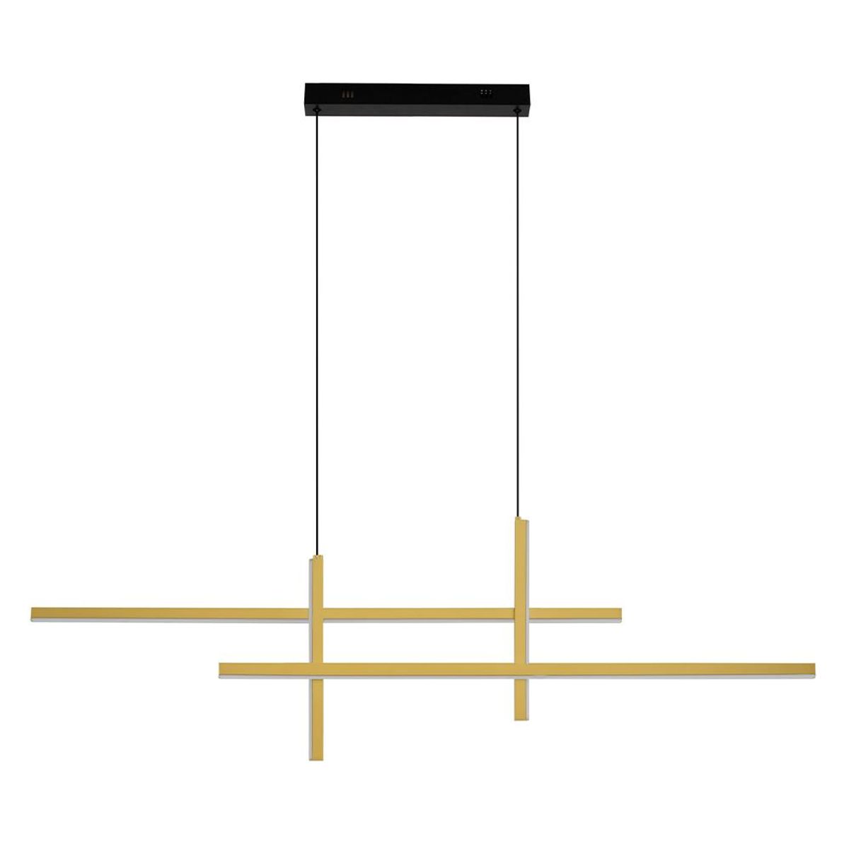 BOSCO - LÁMPARA COLGANTE ANTAMA DORADO LED 40W DIMEABLE 3200K