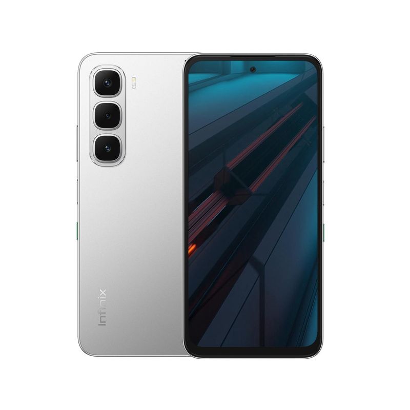 INFINIX - Smartphone Infinix Hot 60i Plateado Dual SIM 256+4GB