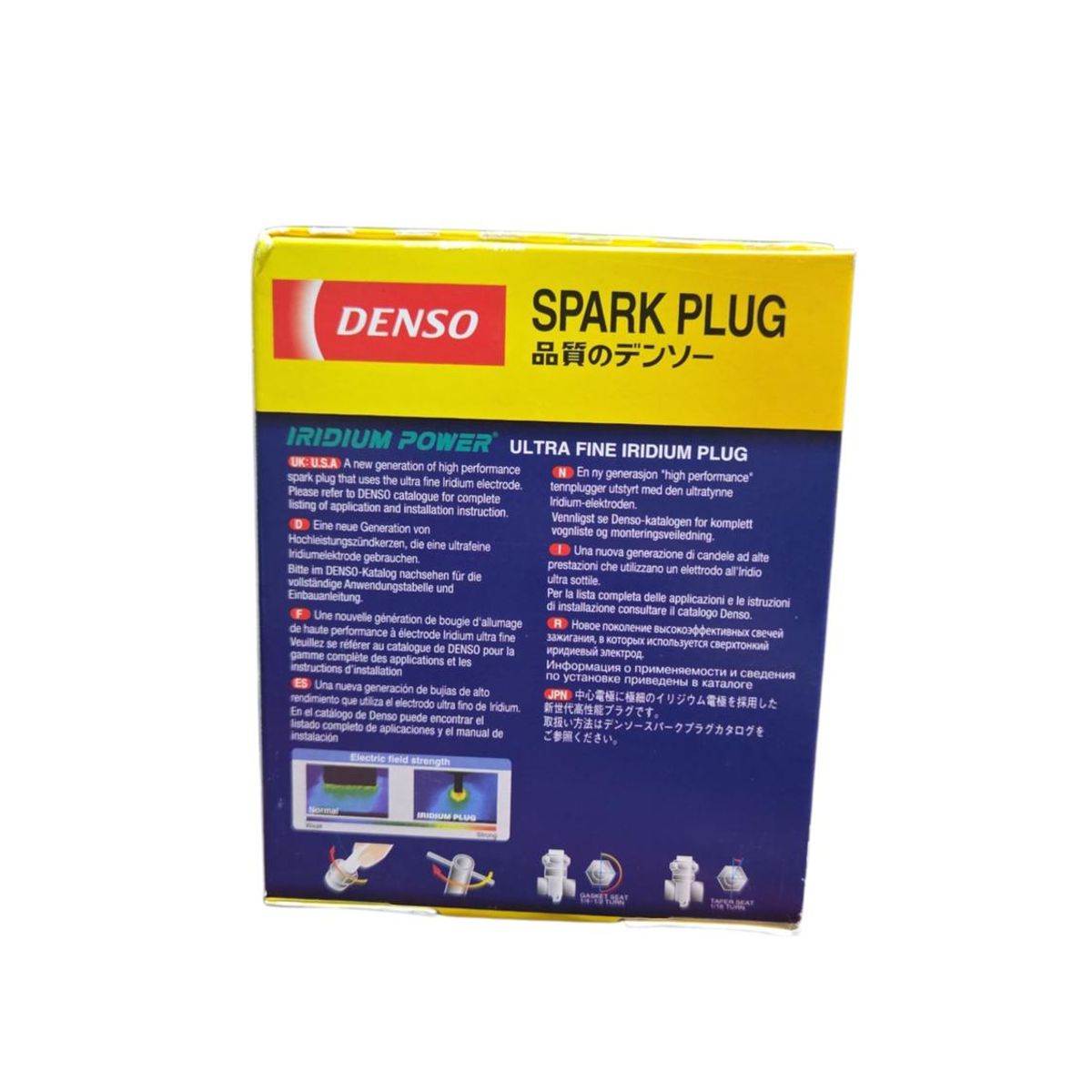 GENERICO - Kit 4 Bujías Bkr6eix-11 Iridium Denso Japonesas Originales