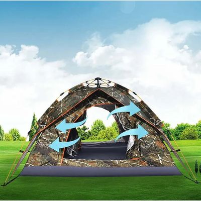Imagen 2 del producto Carpa 4 Personas Automática Camuflaje Para Camping
