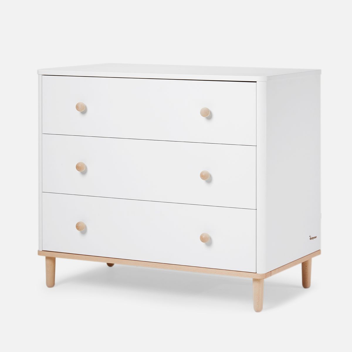 BABYROSEN - Cómoda Mudador Caramel Blanca