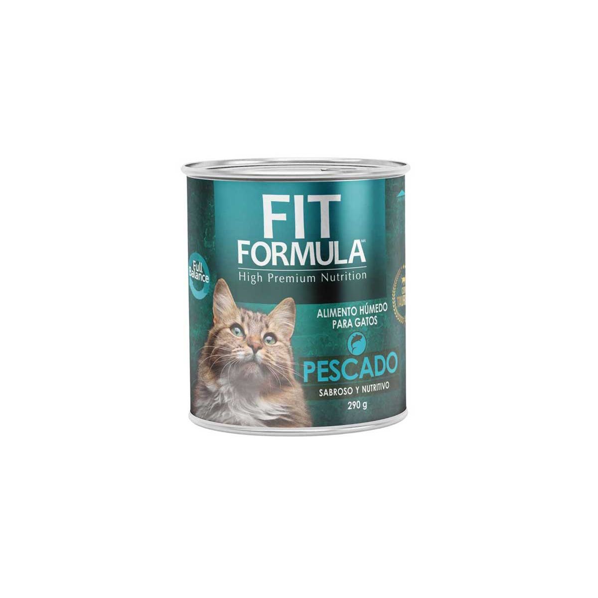 FIT FORMULA - Fit Formula Alimento Humedo Gato Pescado Premium 290 Gr
