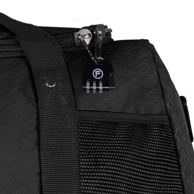 Imagen 2 del producto Bolso tipo Mochila con ruedas + Candado negro