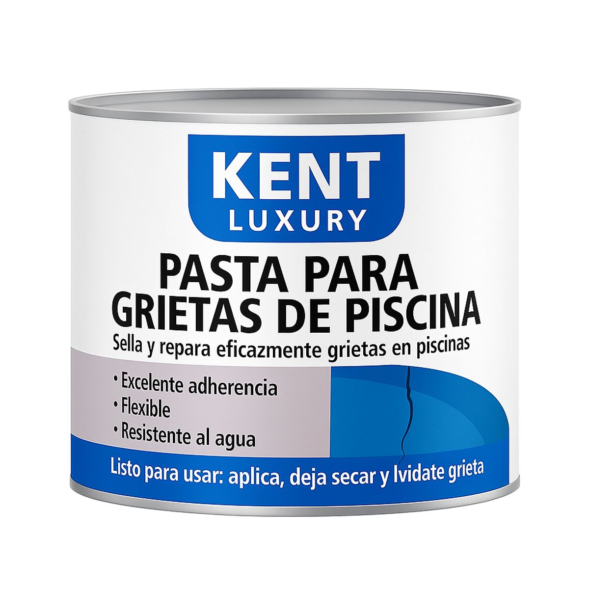KENT - Pasta para grietas de piscinas 3 kilos