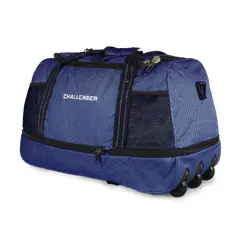CHALLENGER - Bolso tipo Mochila con ruedas + Candado azul