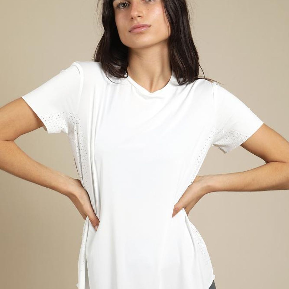 MALI - Basic Tee Deportiva White