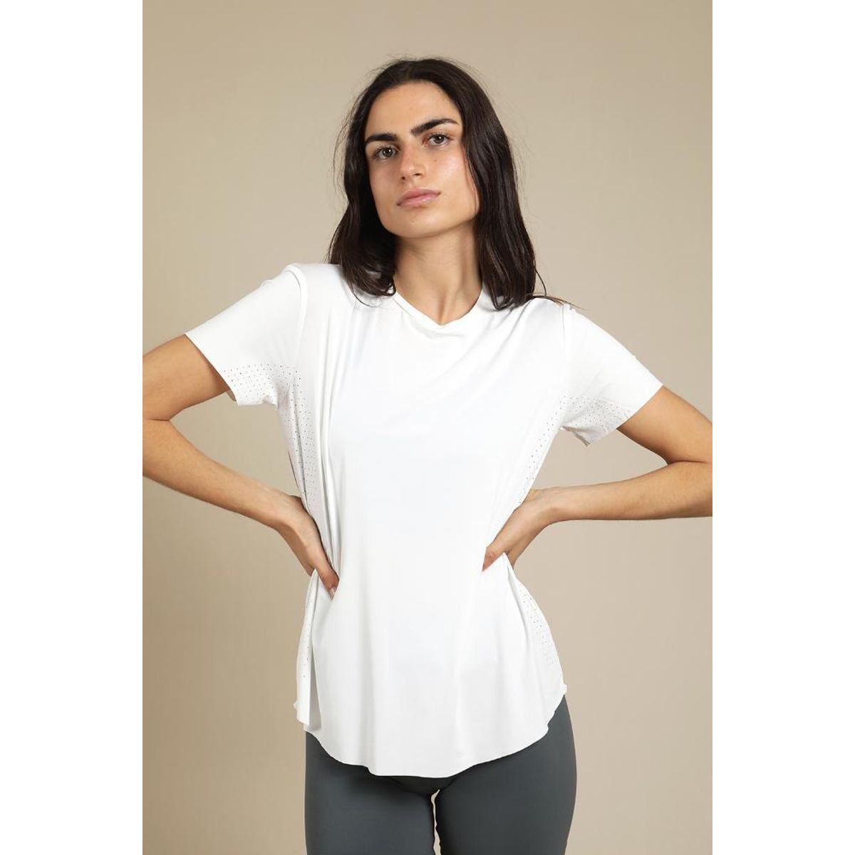 MALI - Basic Tee Deportiva White
