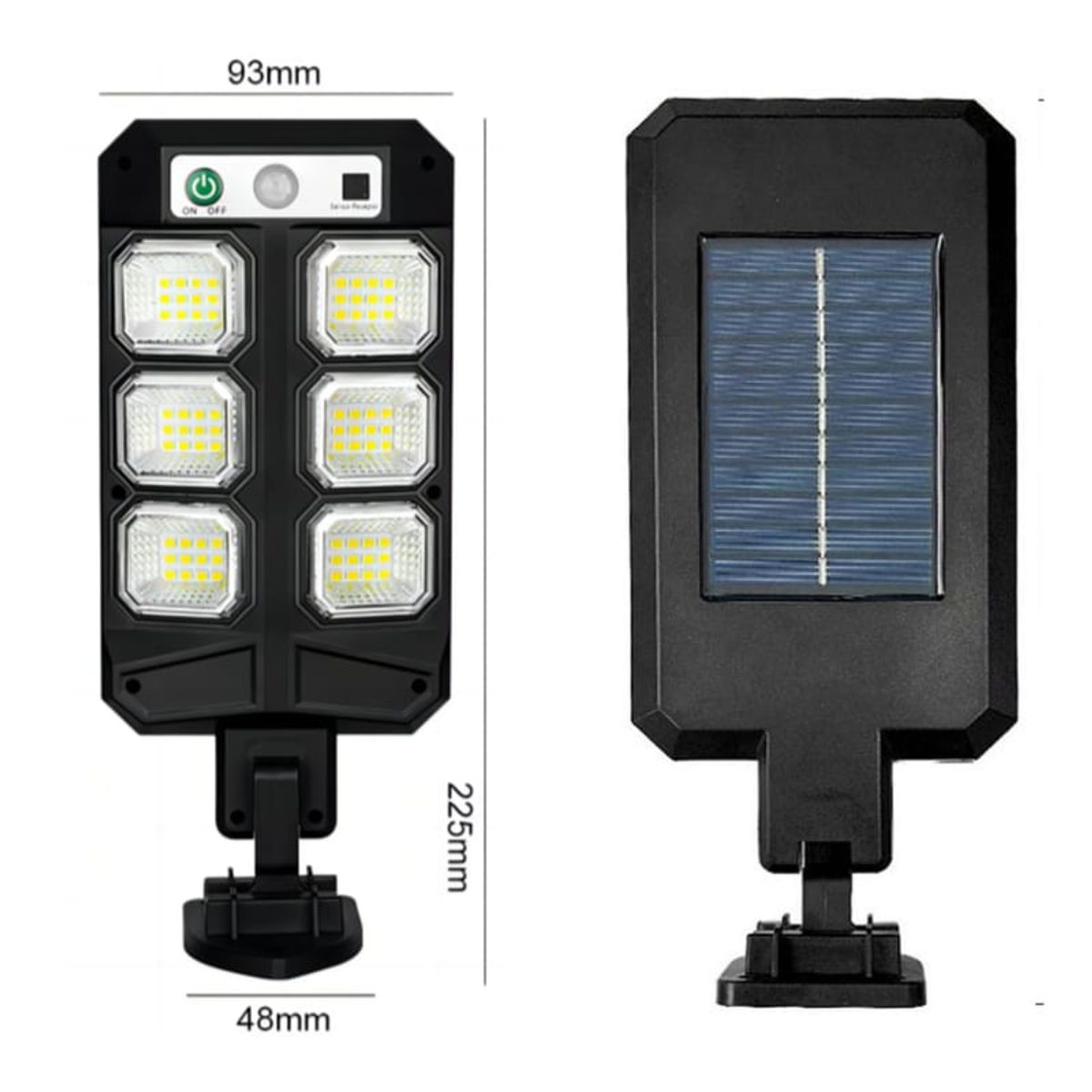 IRM - Foco Solar Led Exterior 20W Control Remoto