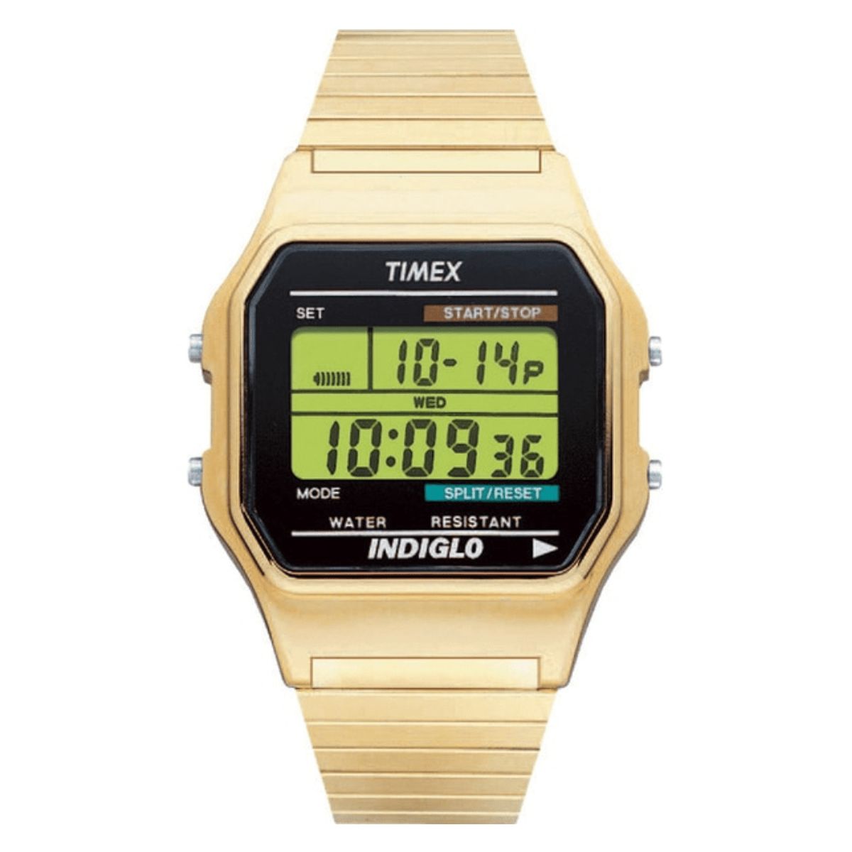 TIMEX - RELOJ TIMEX T786776P INDIGLO DORADO UNISEX