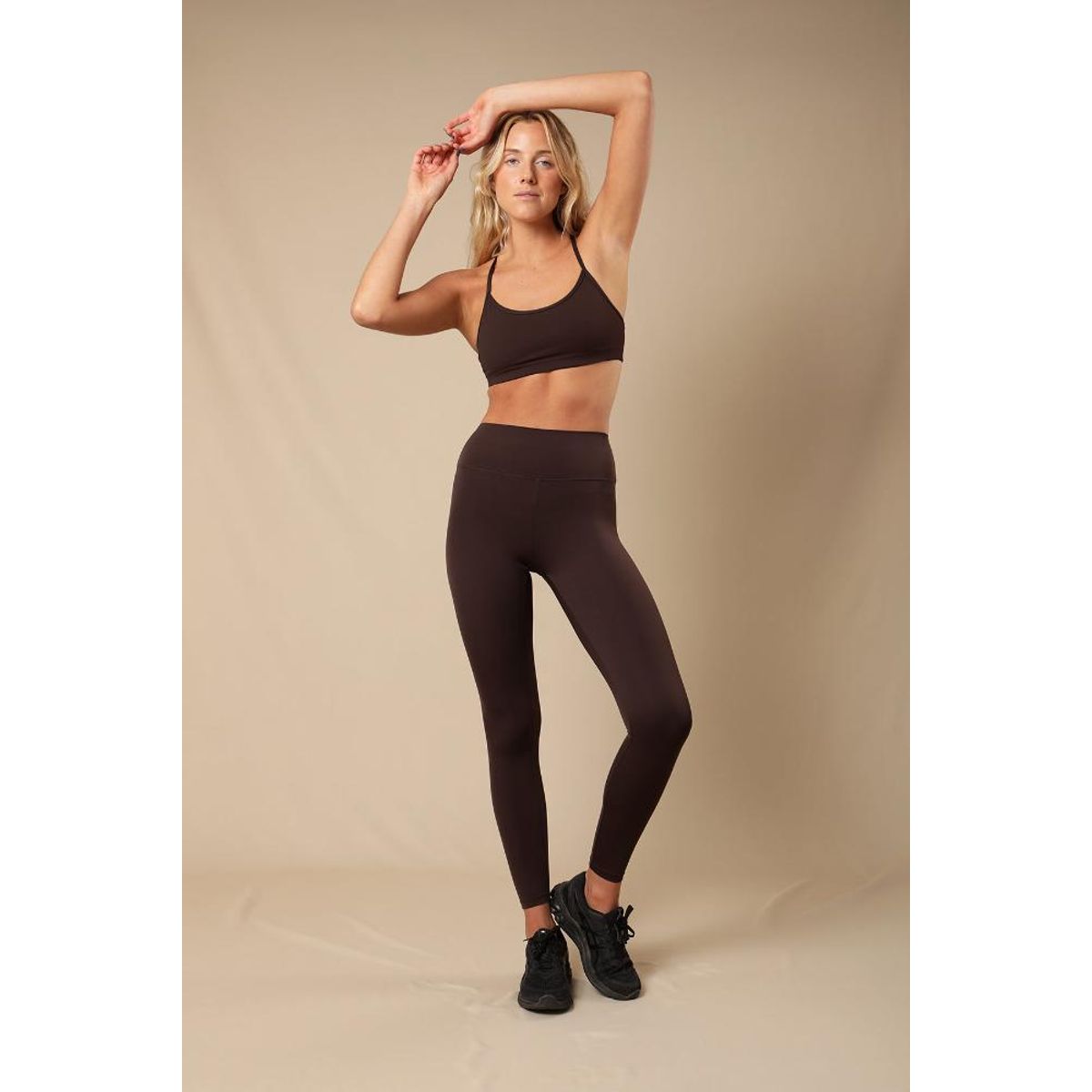 MALI - Low Impact Bra Black Coffee