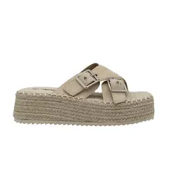 DINASTELLA - Sandalia para mujer Beige Danicolle