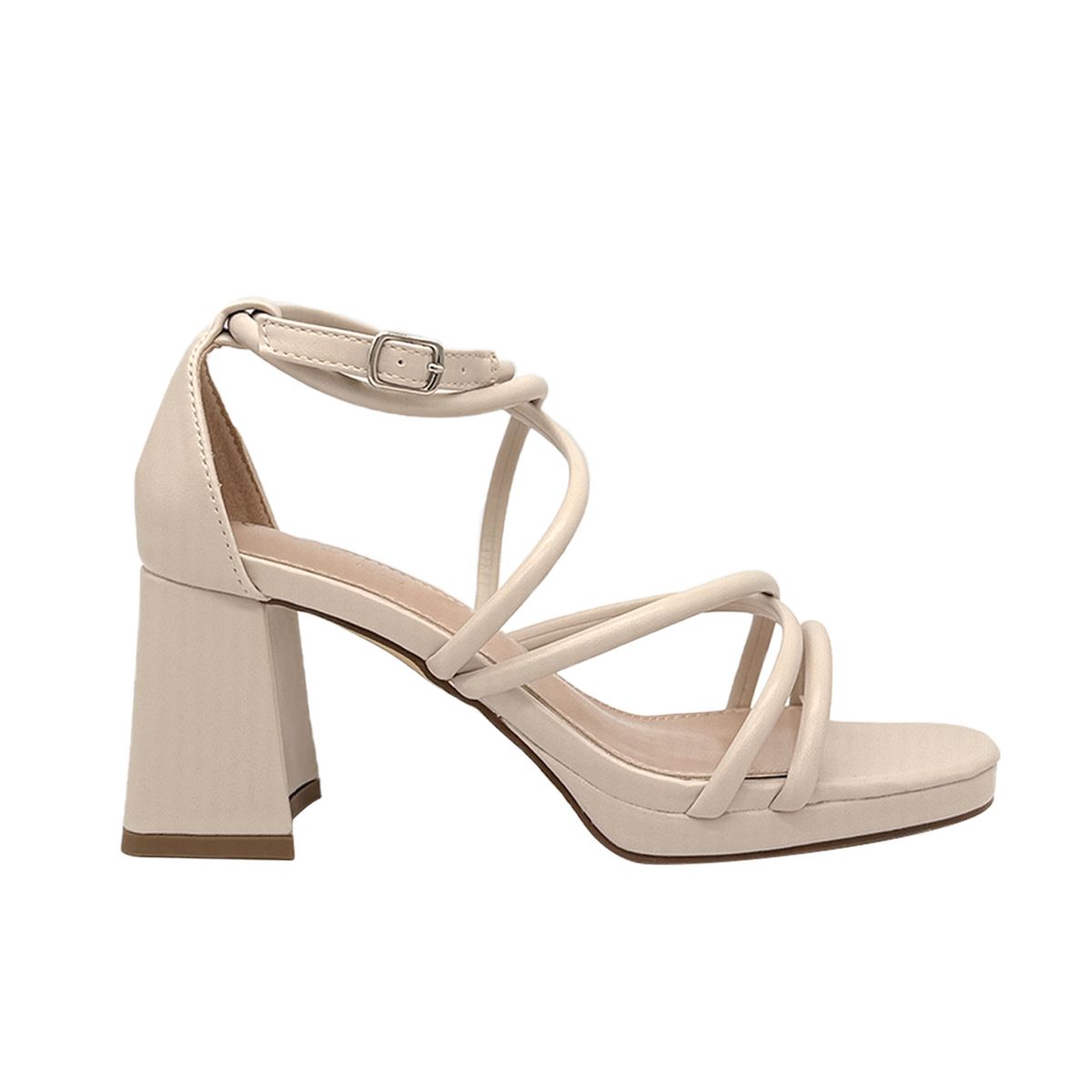 DINASTELLA - Sandalia para mujer Beige Danicolle