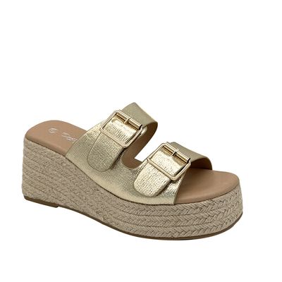 Imagen 2 del producto Sandalia para mujer Dorado Danicolle