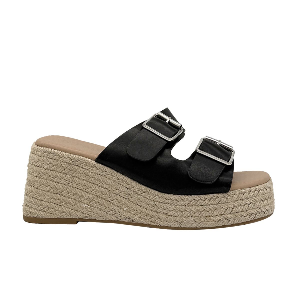 DINASTELLA - Sandalia para mujer Negro Danicolle