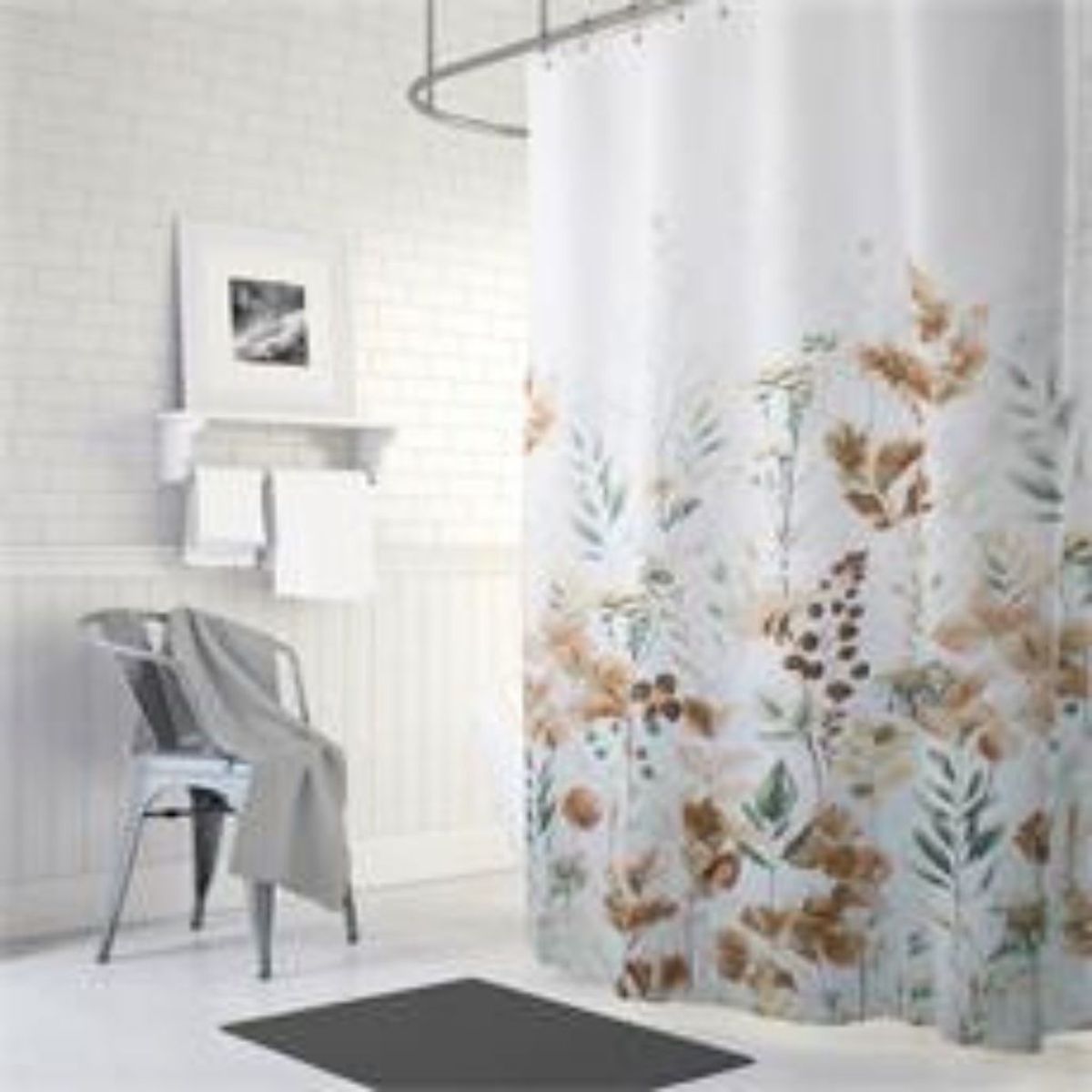 GENERICO - Cortina Baño Estampado Spring