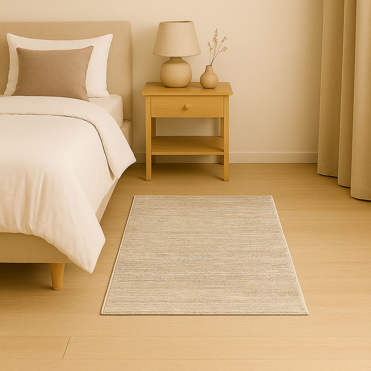 ELEMENTS & CO - Alfombra Texture Sand 80x120 cm