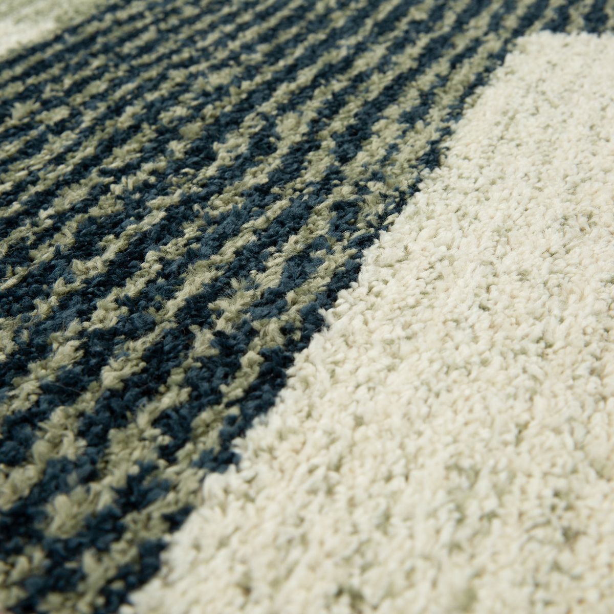 ELEMENTS & CO - Alfombra Block Azul 80x120 cm