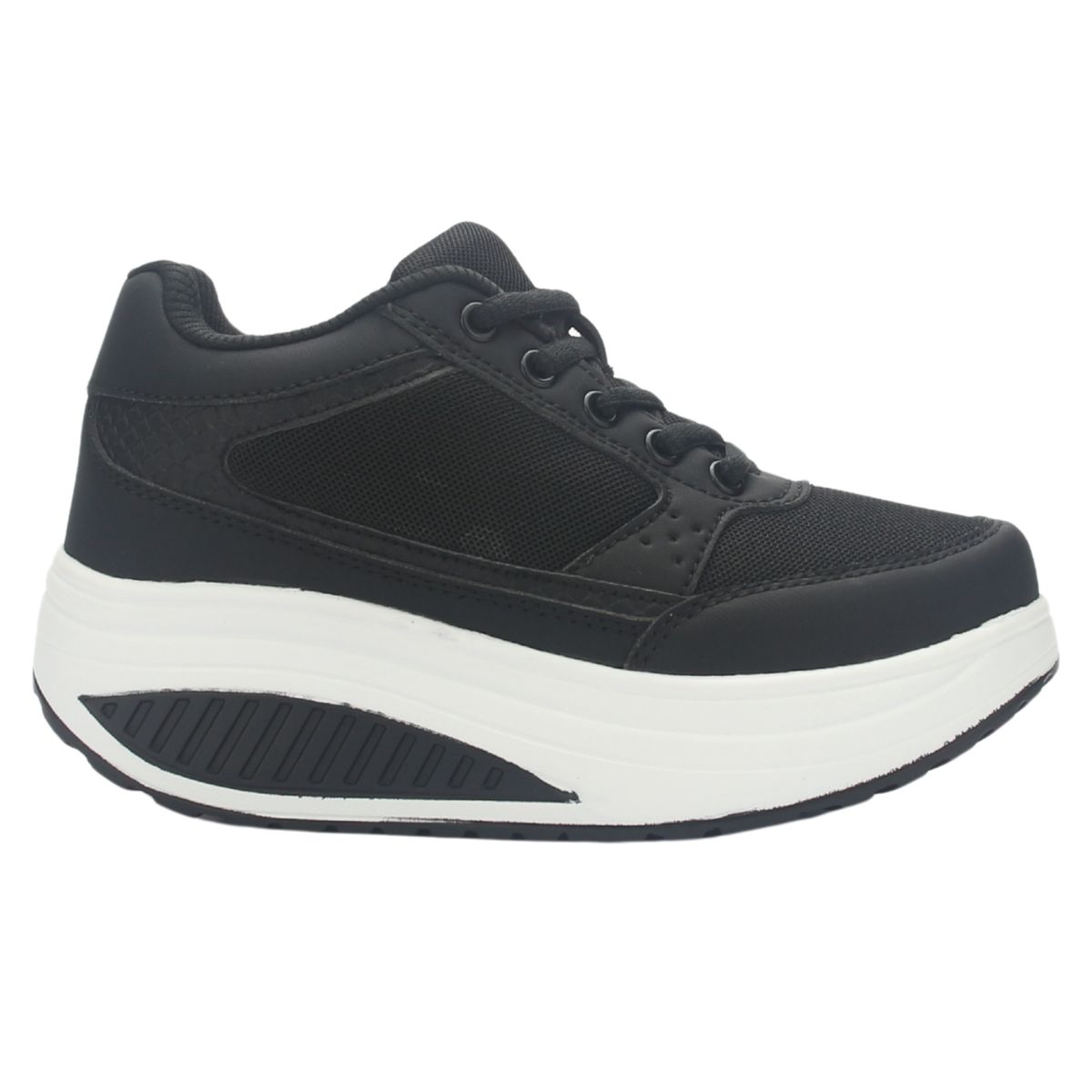 FUNWAY - Zapatilla Mujer Negro Urbano Chalada Tija-41