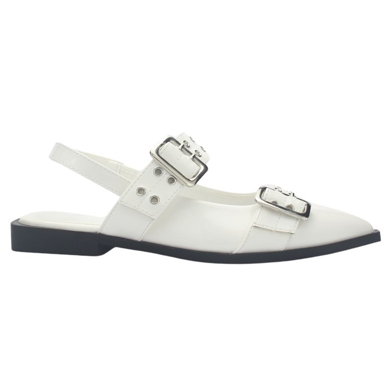 CHALADA - Ballerina Mujer  Blanco Casual Chalada Slik-21