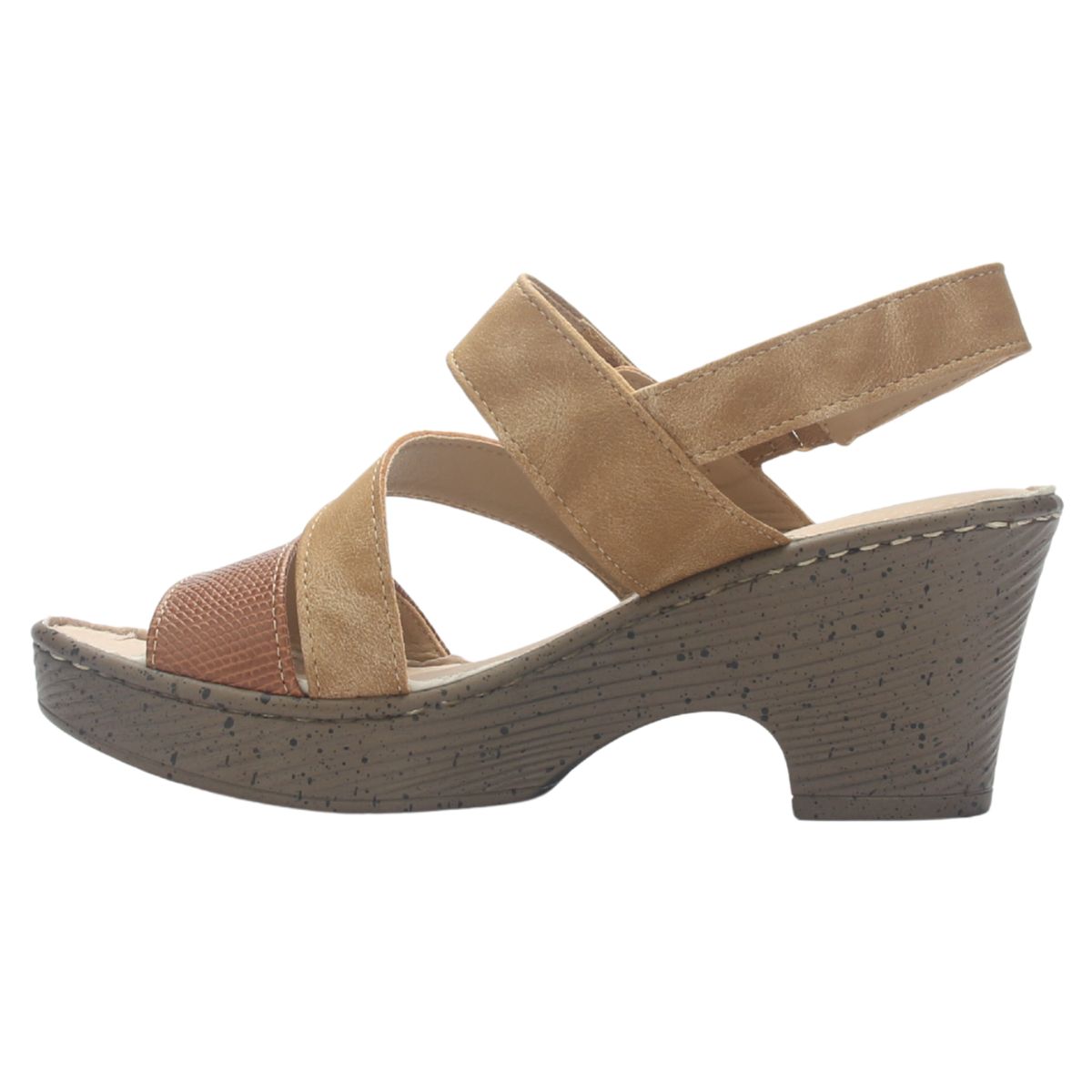 CHALADA - Sandalia Mujer Café Casual Chalada Notina-1