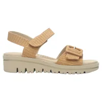 Sandalia Mujer Beige Casual Bera-1
