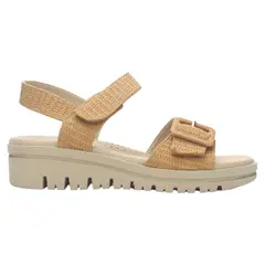 CHALADA - Sandalia Mujer Beige Casual Bera-1