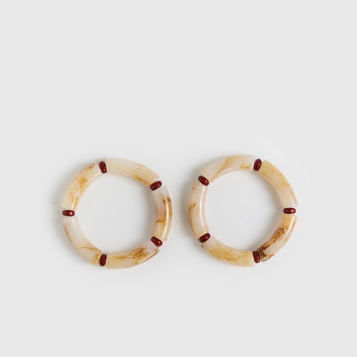 LOUNGE - Set Pulseras Mujer Piedras Alargadas