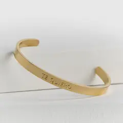 LOUNGE - Esclava Mujer Mini Strass Te Quiero