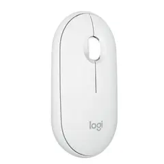 LOGITECH - Mouse Bluetooth M350s Inalambrico Silent Touch Blanco