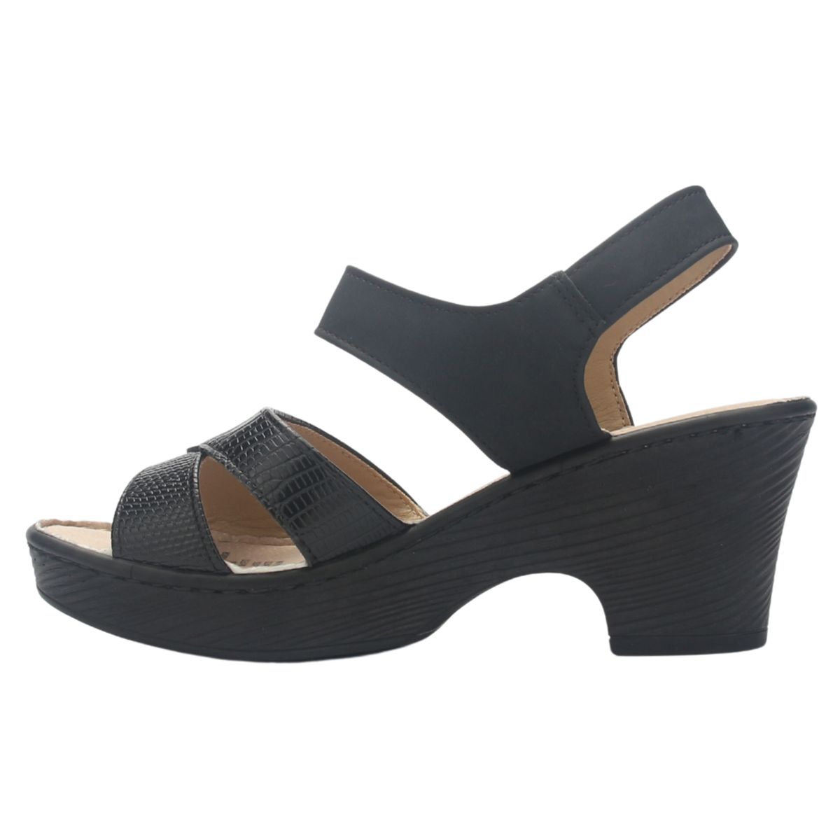 CHALADA - Sandalia Mujer Negro Casual Chalada Notina-2