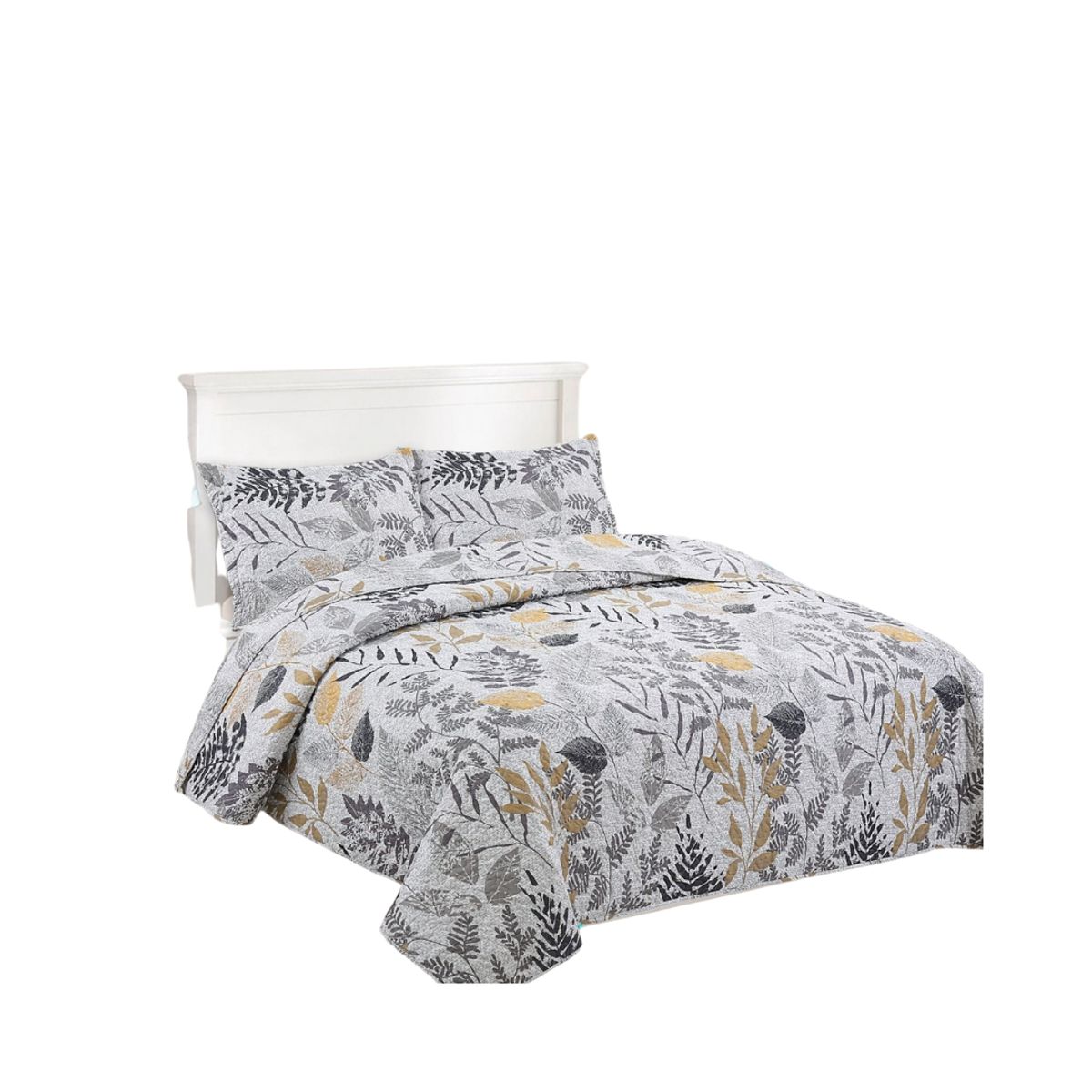 GENERICO - Cubrecama Verano 2 Plazas Quilt De Diseños Estampados