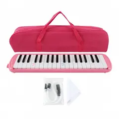 GENERICO - Melódica 37 Notas Escolar Teclas Y Estuche Rosa Instrumento