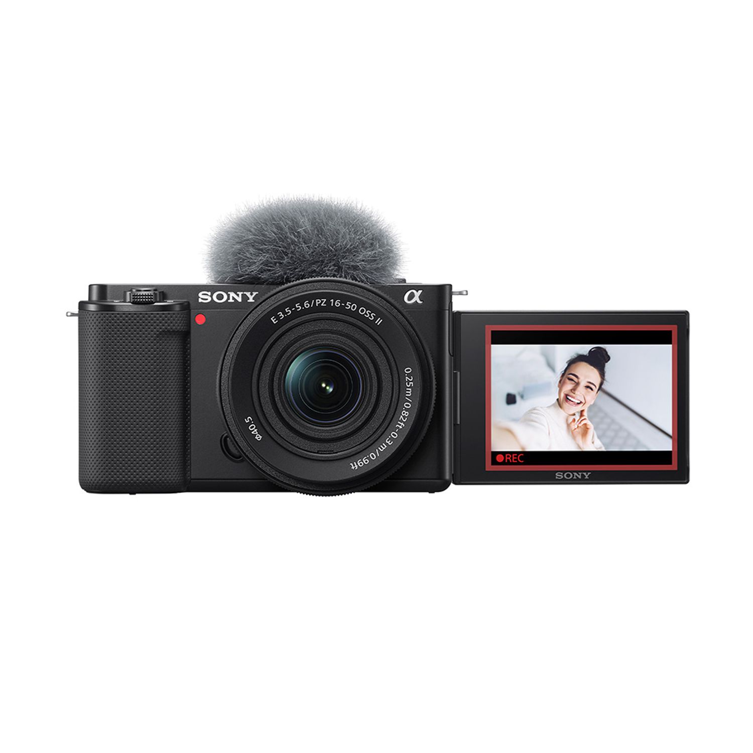 SONY Cámara Vlogger con lente intercambiable Sony ZV-E10K