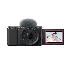 SONY - Cámara Vlogger con lente intercambiable ZV-E10K