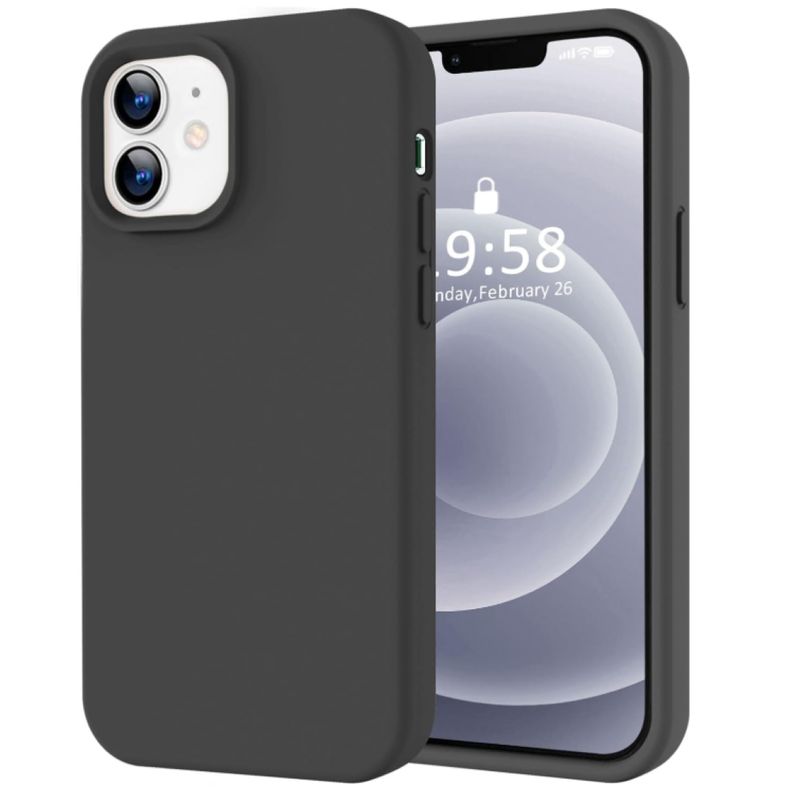 GENERICO - Carcasa Funda Para iPhone 17 Silicona Negro