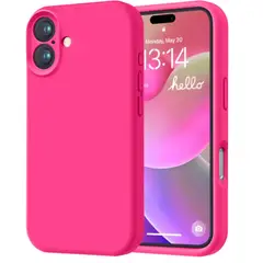GENERICO - Carcasa Funda Para iPhone 17 Silicona Fucsia