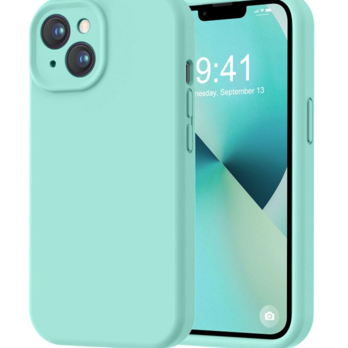GENERICO - Carcasa Funda Para iPhone 17 Silicona Turquesa