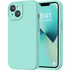 GENERICO - Carcasa Funda Para iPhone 17 Silicona Turquesa