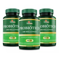 Pack 3 Probiótico Digestivo 100 Billones 60 Cápsulas
