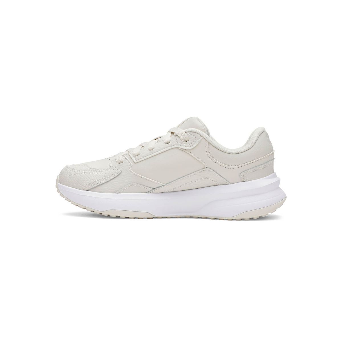 UNDER ARMOUR - Zapatilla Training Mujer Edge Leather Blanco UNDER ARMOUR