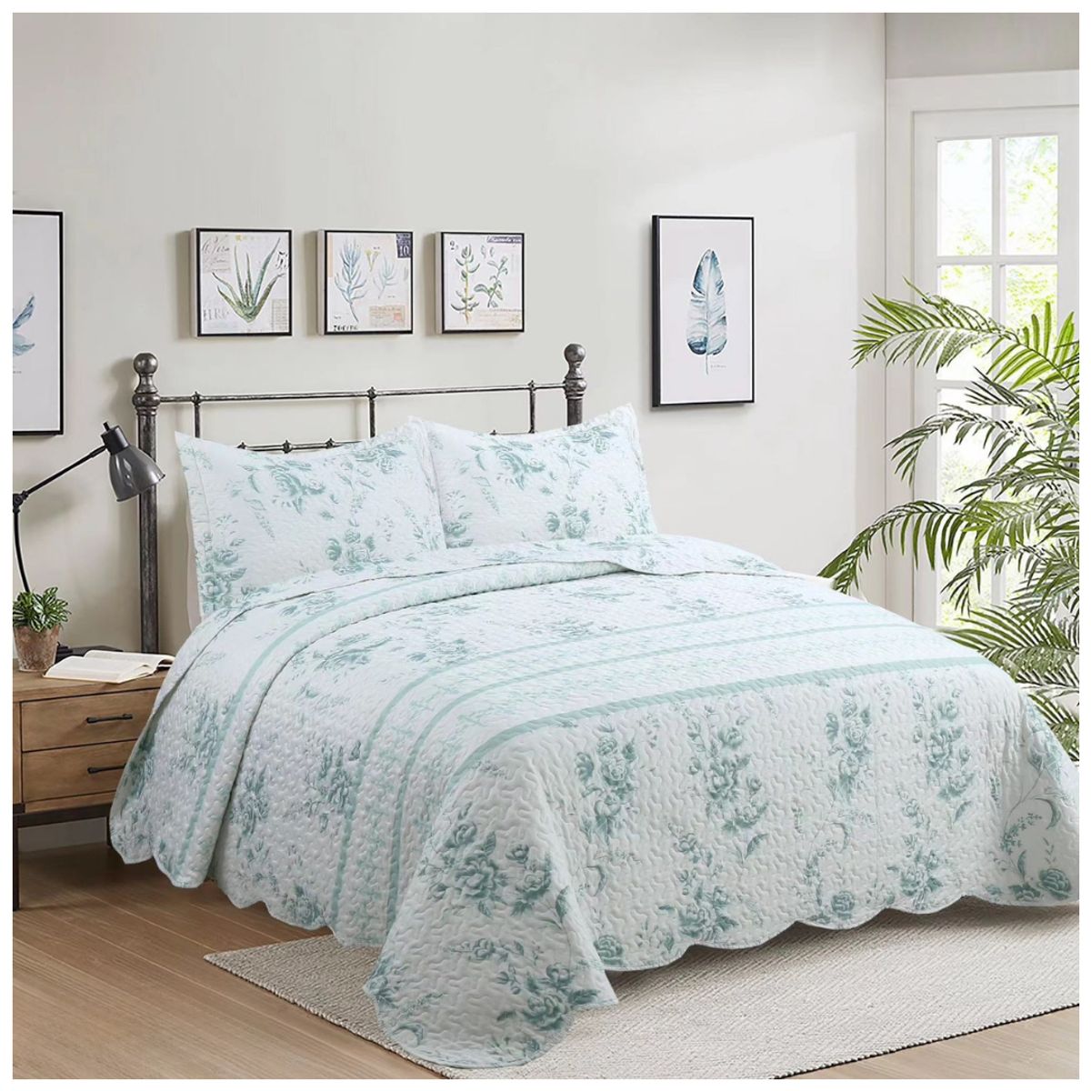 Cubrecama Verano 2 Plazas Quilt De Diseños Estampados, marca GENERICO - Foto Principal