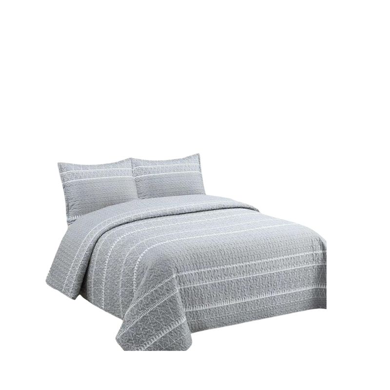 GENERICO - Cubrecama Verano 2 Plazas Quilt De Diseños Estampados