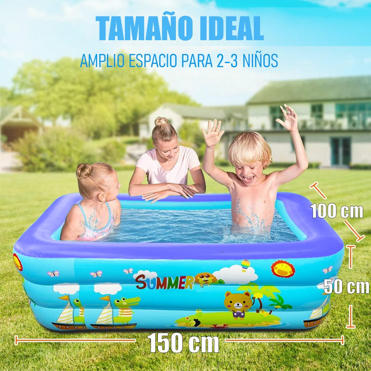 GENERICO - Piscinas Para Niños Piscina Pequeña Bebe Piscinas Infantiles