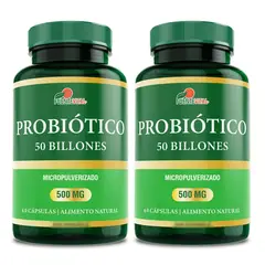 FUENTEVITAL - Pack 2 Probiótico Digestivo 50 Billones 60 Cápsulas