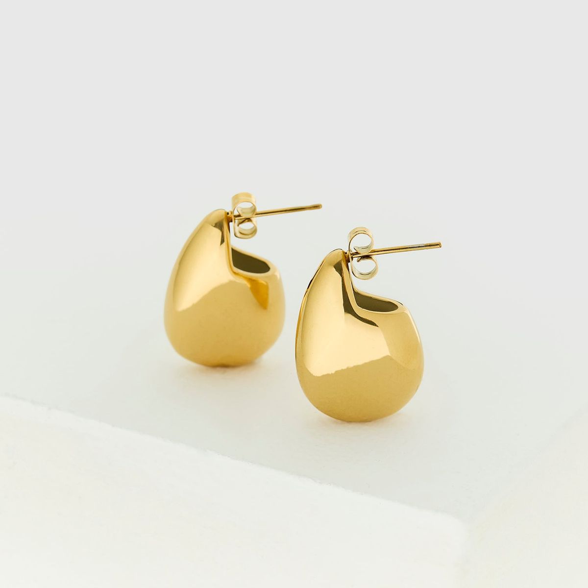 LOUNGE - Aros Mujer Acero Inoxidable Gota